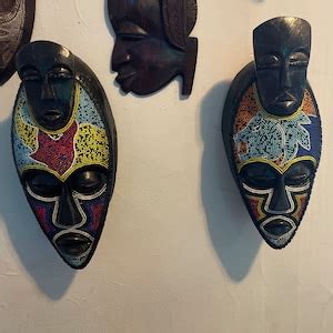 Extra Large African Village Sculpture of Men and Women for Wall - Etsy