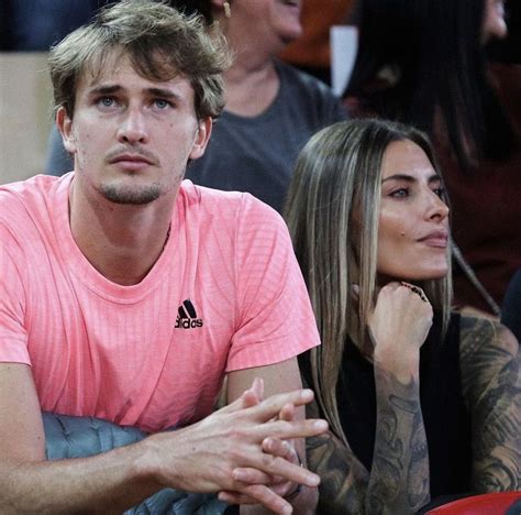 Alexander Zverev and Girlfriend Sophia | Alexander zverev, Tennis players, Atp tennis