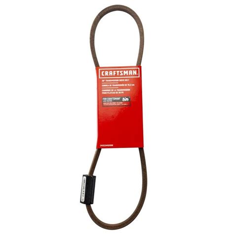 CRAFTSMAN 30-in Deck/Drive Belt for Riding Mower/Tractors (4.25-in W x 17-in L) in the Lawn ...