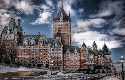 2K, Quebec city, Château Frontenac, Quebec HD Wallpaper