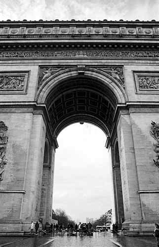 Photos - Paris in Black and White - Arc de Triomphe