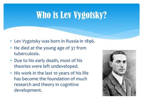 PPT - Lev Vygotsky’s Social Development Theory PowerPoint Presentation - ID:6140731