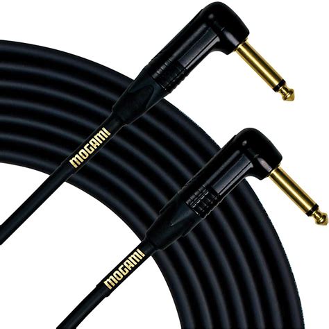 Mogami Gold Right Angle to Right Angle Instrument Cable 18 ft. | Guitar Center