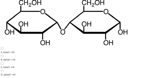 OneClass: #17 The structure given below has what type of glycosidic ...