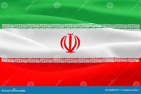 Iran flag design 2 stock illustration. Illustration of color - 256007071