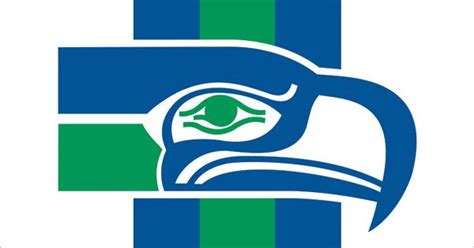 Seattle Seahawks Retro Logo Flag | Products I Love | Pinterest | Retro ...