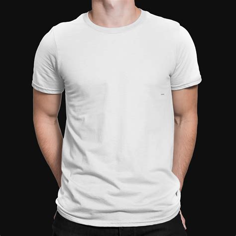 White T Shirt Mockup Psd