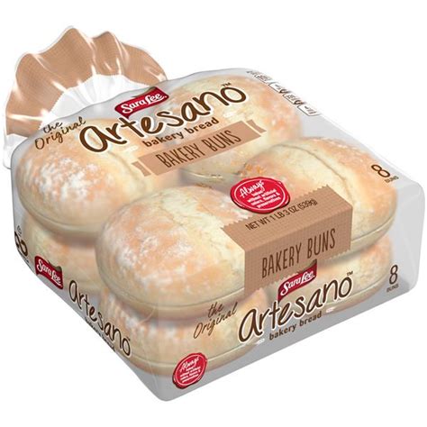 Sara Lee Artesano Bakery Buns 8 Ct | Hy-Vee Aisles Online Grocery Shopping