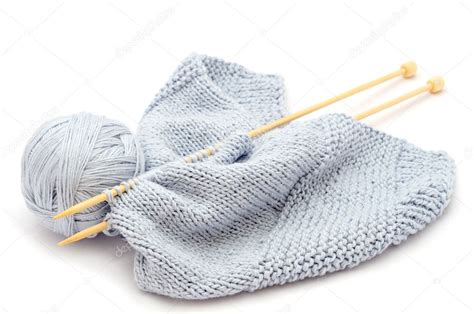 Knitting with bamboo needles — Stock Photo © miltonia #1665019