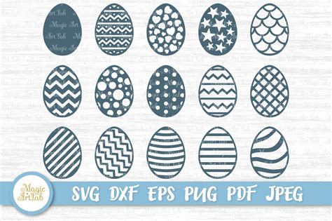 Easter egg svg, Easter svg, Happy Easter svg, Easter bucket svg By MagicArtLab | TheHungryJPEG