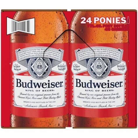 Budweiser® American Lager Beer, 24 bottles / 7 fl oz - Ralphs