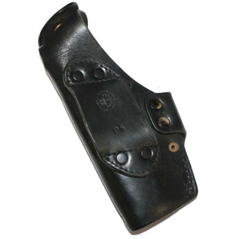 Walther P5 Leather Thumb-Snap Holster, German Police, Right Hand, GER-6227, RTG Parts