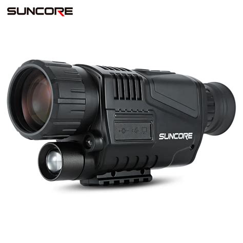 SUNCORE 5X40 night vision binoculars Night Vision Monocular with 200M infrared night vision ...