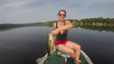 Fishing a Pristine Adirondack lake, on family Vacation. - YouTube