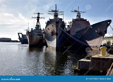 United States Navy Reserve Fleet Editorial Stock Photo - Image of ...