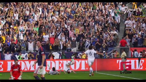 Robbie Keane Celebration with G-Form - YouTube