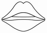 Mouth coloring Page  ColouringPages sketch template