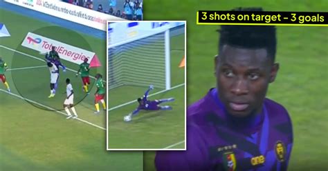 Andre Onana has worst save success rate at AFCON after two rounds — 0% ...