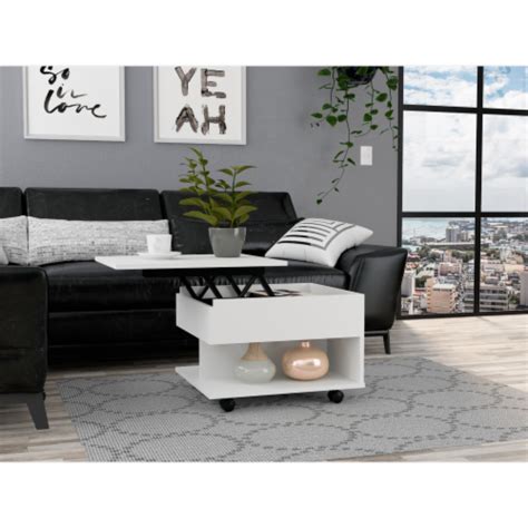 Luanda Lift Top Coffee Table, Casters, One Shelf, 1 Unit - Fred Meyer