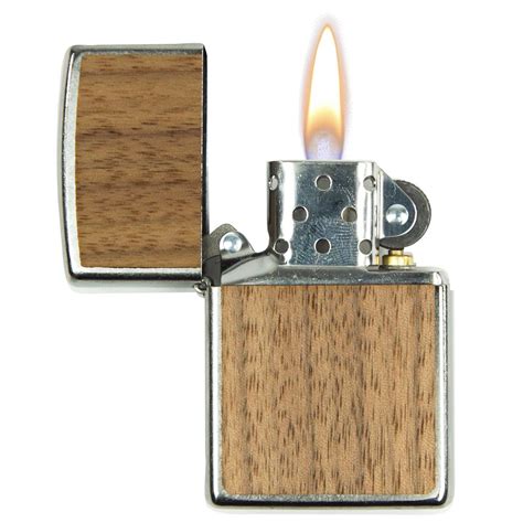 Wood Zippo Lighter