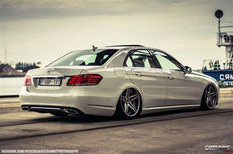 Stanced Mercedes-Benz E-Class W212 » CarTuning - Best Car Tuning Photos ...