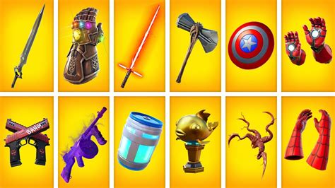 Evolution of *ALL* Fortnite MYTHIC Weapons & Items! (Chapter 1 ...