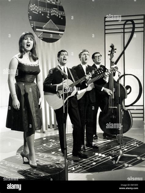 THE SEEKERS Australian group in 1965. From left: Judith Durham, Keith ...