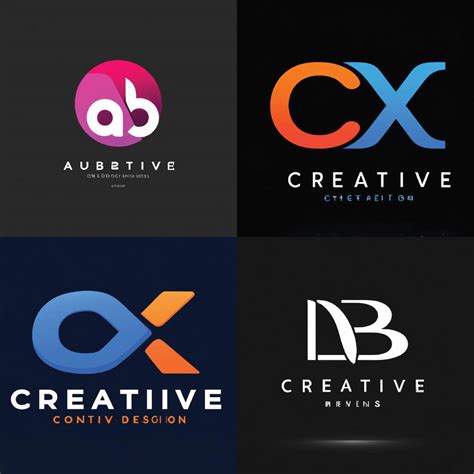 Logo design prompt for DALL E 2 - ChatX