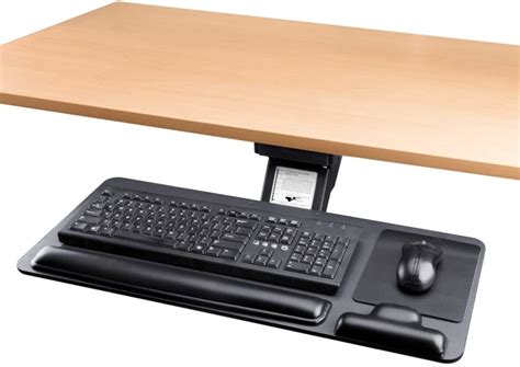 Adjustable Keyboard Tray Ergonomic Design Standard Under Desk Platform ...