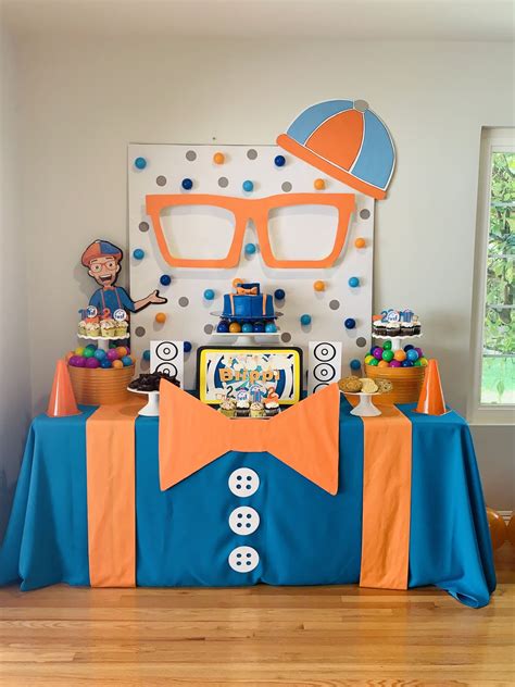 Blippi party Blippi theme Blippi birthday banner Blippi party decor Party Supplies Party Décor ...