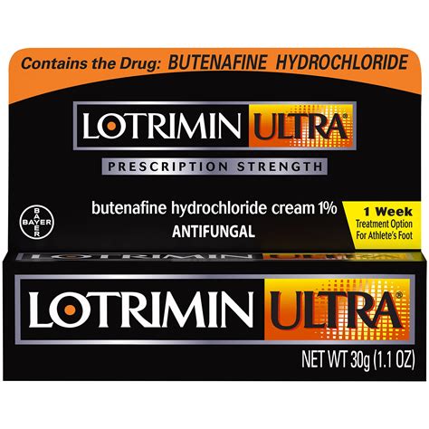 Buy Lotrimin Ultra 1 Week Athlete's Foot Treatment, Prescription Strength Butenafine ...