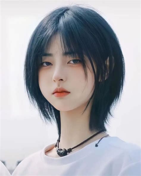 Wolf cut for short hair 🤩 #wolfhaircut #Hairology | Ulzzang short hair ...