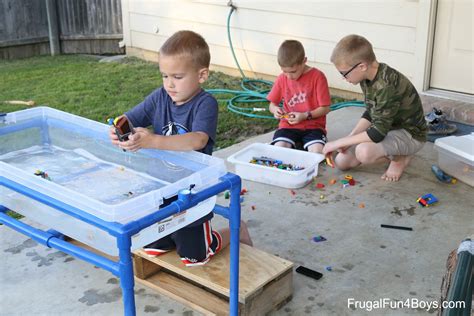 Awesome Water Table Play Ideas - Frugal Fun For Boys and Girls