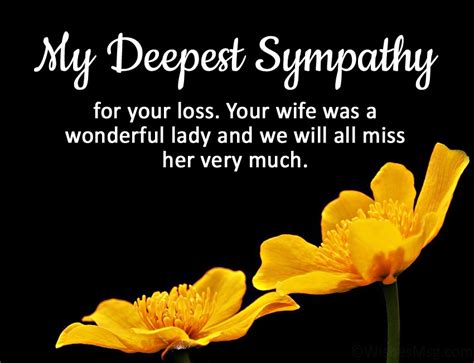 Sympathy Messages for Loss of Wife - WishesMsg | Sympathy messages for ...