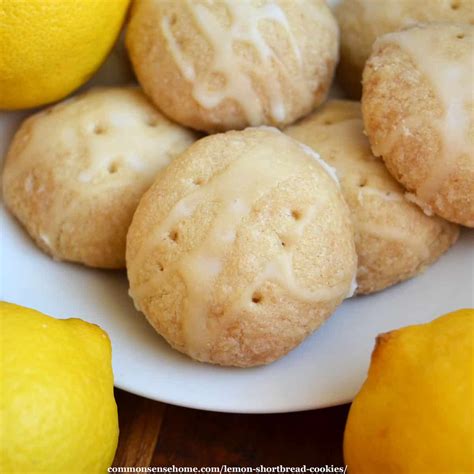 Easy Lemon Shortbread Cookies (No Chilling Required)