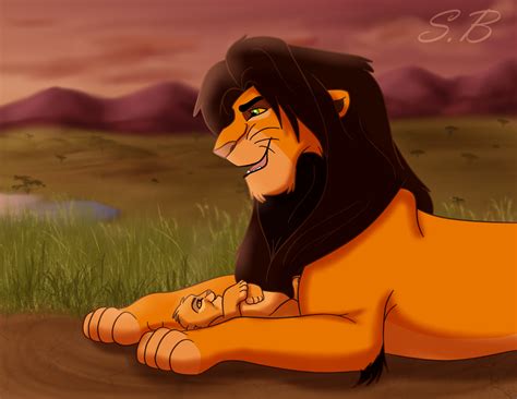 Ahadi and Mufasa by sbrigs on DeviantArt