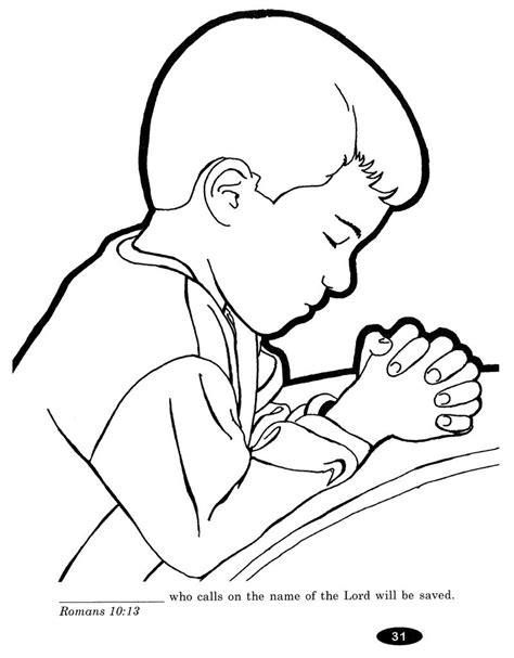 Prayer Coloring Pages Printable - Printable Word Searches