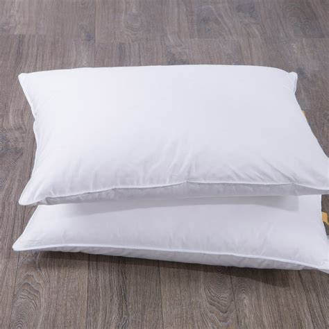 Puredown Goose Feather and Down Bed Pillow, White, Set of 2,King Size ...