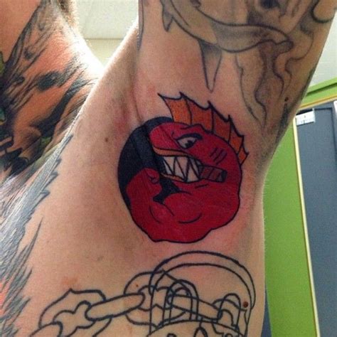 Hellfish and the stonecutters are very popular tattoos amongst us Simpsons fans but this one by ...