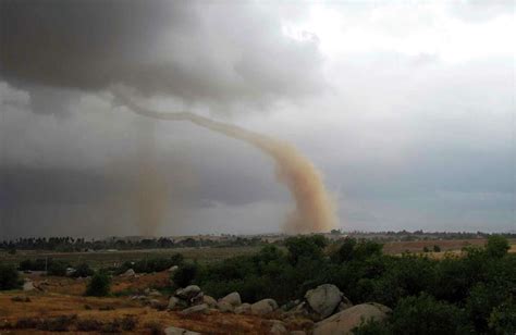 Map of California tornadoes shows where wild weather happened