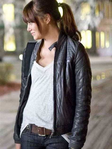 Emma Stone Zombieland Leather Jacket