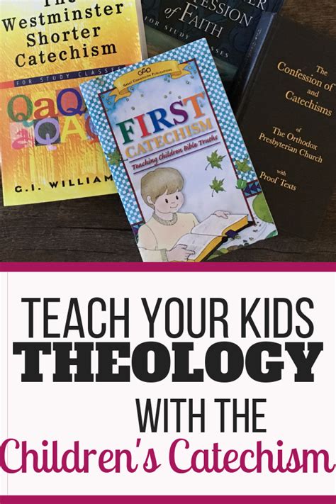 Children's Catechism Resources — Reformed Mama