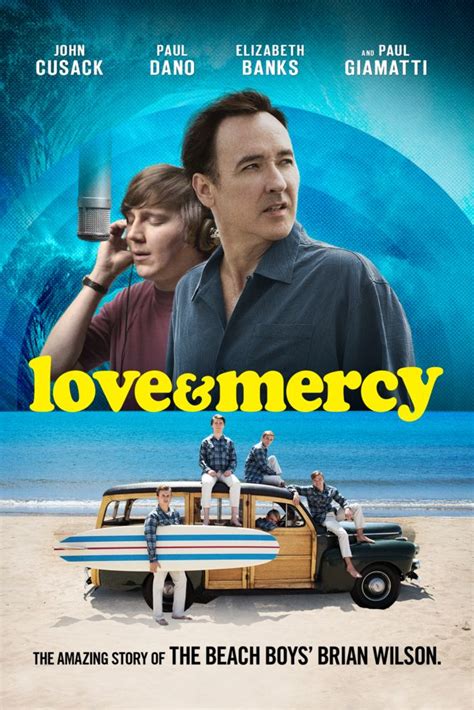 Love & Mercy Movie Poster - John Cusack, Paul Dano, Elizabeth Banks #LoveMercy, #MoviePoster, # ...