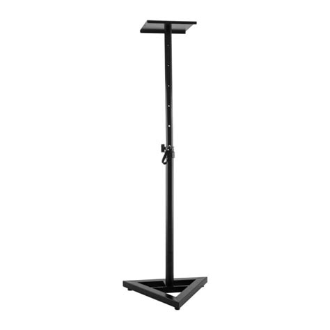 Karrera Adjustable Floor Speaker Stand Surround Sound - Black