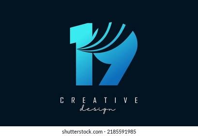 Creative Number 19 1 9 Logo Stock Vector (Royalty Free) 2185591985 ...