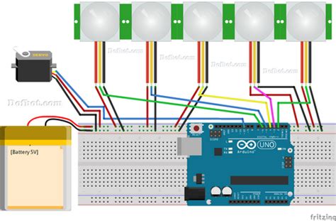 Arduino Controlled Motion Camera using PIR Sensor | DOFBOT