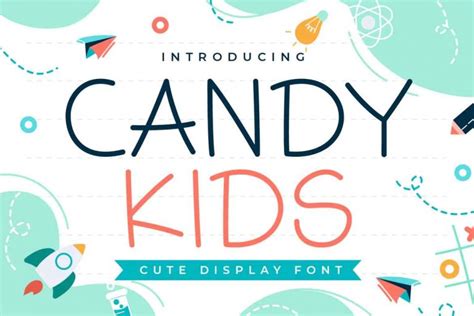 Candy Kids Font - Dfonts