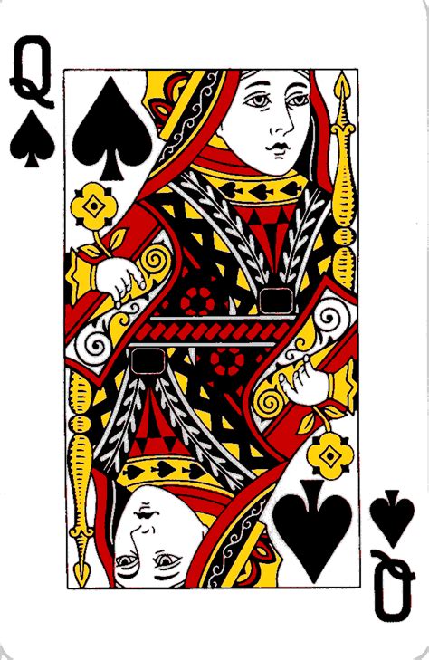 queen card - Google Search | Cartas de baralho, Pôsteres de arte, Noite ...