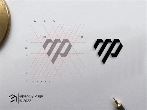 MP Monogram Logo Concept! by santuy_dsgn on Dribbble