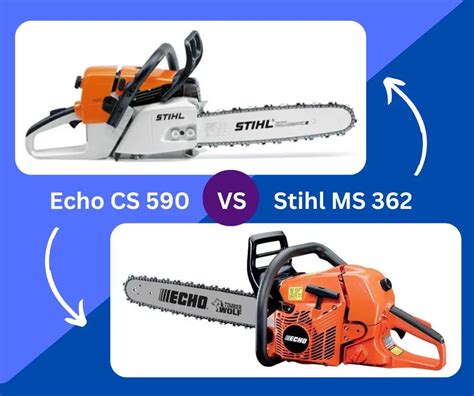 Echo cs 590 vs Stihl ms 362 – What’s The Better Chainsaw? - The ...